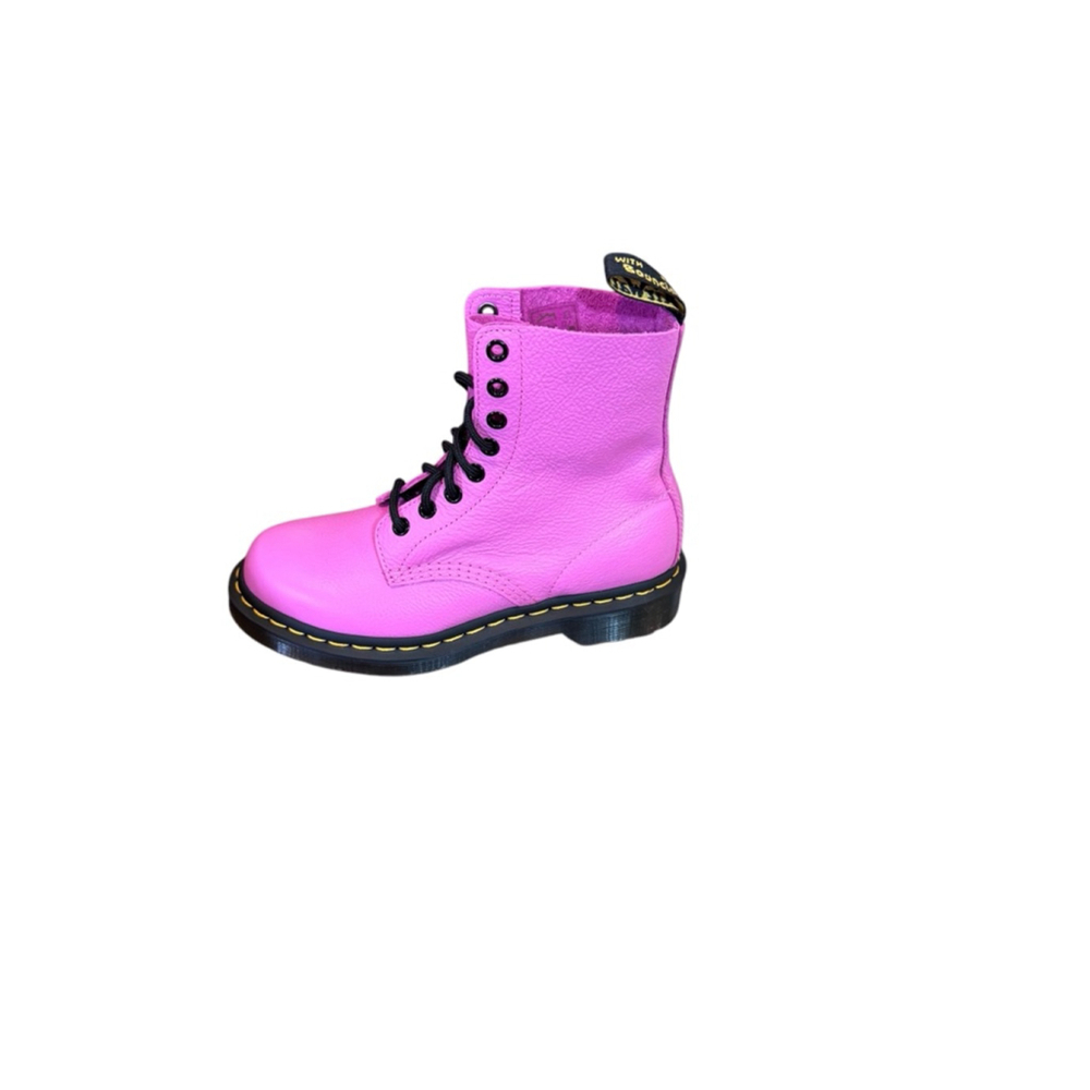 Women's Dr. Martens 1460 Pascal Boots Size 6 Thrift Pink Leather